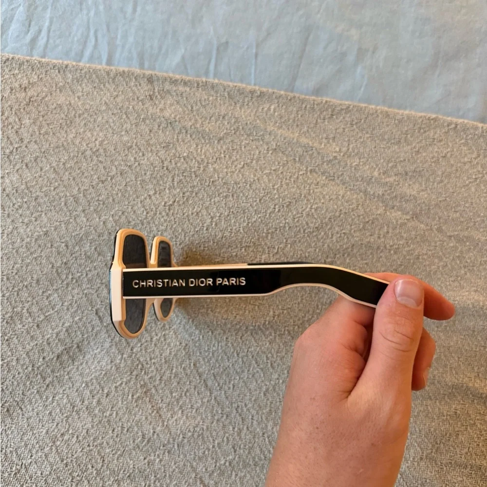 Dior Black and White Sunglasses - Picture 4 of 6
